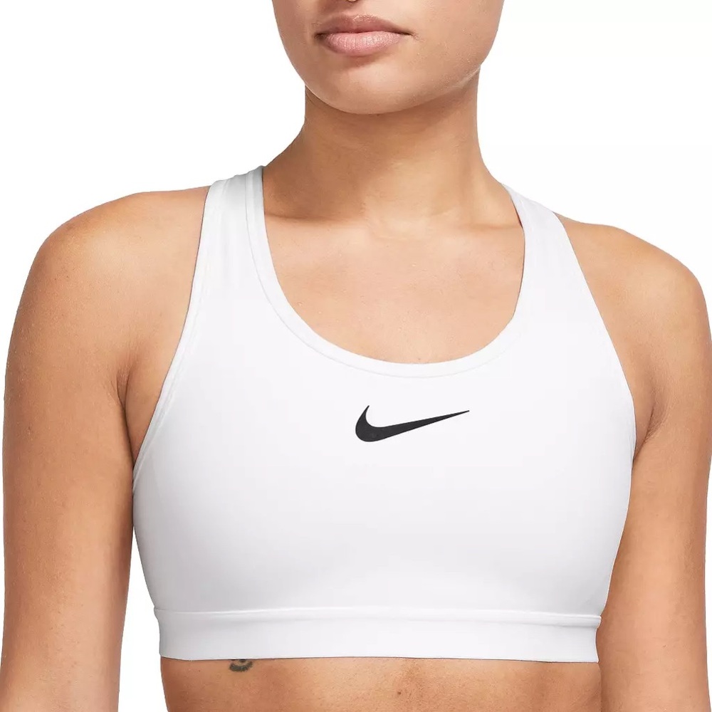 nike - swoosh high support non-padded adjustable sports bra